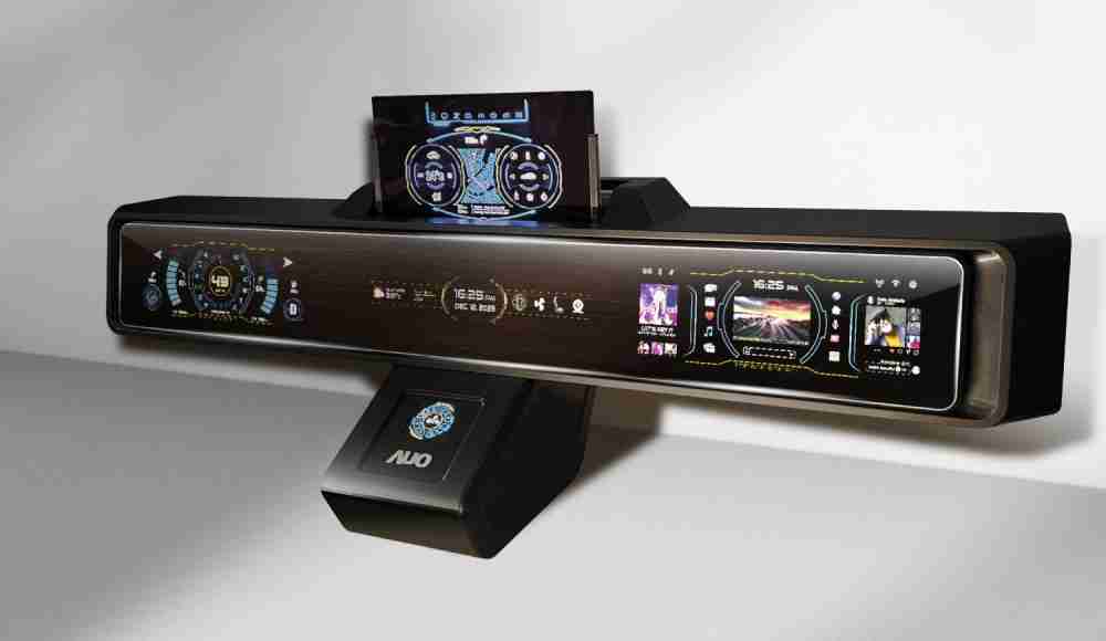 z6尊龙Micro LED沉浸式车舱显示方案结合 可卷式、、、可伸缩的Micro LED应用并可呈现不同的质感纹路，，，展现人性化设计